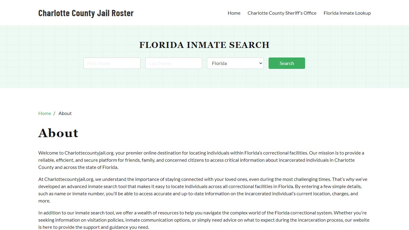 Florida Inmate Search